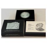 2023 W-American Eagle One Ounce Proof SILVER Bullion Dollar Coin - original package with COA