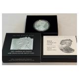 2023 W-American Eagle One Ounce Proof SILVER Bullion Dollar Coin - original package with COA