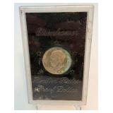 1974 S-Eisenhower Proof SILVER Dollar - coin in case only, no other packaging