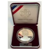 1998 S-Robert F Kennedy Memorial Proof SILVER Dollar - original package with COA