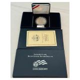 2004 P-Lewis and Clark Bicentennial Proof SILVER Dollar - original package with COA