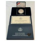 2004 P-Thomas Alva Edison Commemorative Proof SILVER Dollar - original package with COA