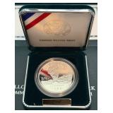1999 P-Yellowstone National Park Proof SILVER Dollar - original package with COA