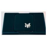 1997 P-US Botanic Garden Commemorative Proof SILVER Dollar - original package with COA