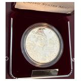 1999 P-Dolly Madison Commemorative Proof SILVER Dollar - original package with COA