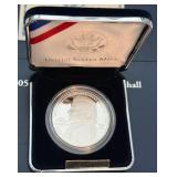 2005 P-Chief Justice John Marshall SILVER Dollar - original package with COA