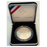 2014 National Baseball Hall of Fame Proof Half Dollar - original package with COA - VERY COOL!  First non-flat coin ever produced!!!