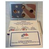 2009 S-Lincoln Bicentennial One Cent Proof Set (4 coins) - original package with COA