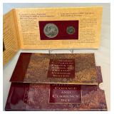 1994 The Thomas Jefferson Uncirculated Coinage and Currency Set (2 coins & a $2 bill) - original packaging