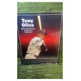 Tony Oliva autographed picture 8 X 10 Minnesota Twins