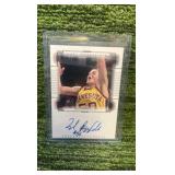 2000 Upper Deck, Joel Przybilla autographed card, Minnesota Gophers