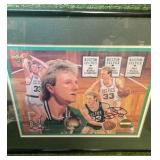 1993 Upper Deck Limited Edition Framed Larry Bird Autographed Numbered Poster RARE!!