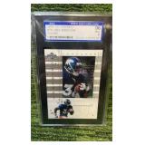 2000 Upper Deck, Mike Anderson, rookie card RC graded 9 Denver Broncos