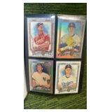 MIX Sports lot in binder 33 pages- 4 cards per page(132 total) with stars, rookies, and  inserts!