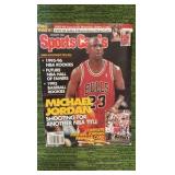 1996 January Sports cards, Michael Jordan on the cover Chicago Bulls