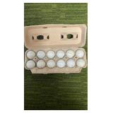 One dozen Titleist Pro V golf balls-used in good condition