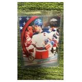 2026 Topps chrome Winter Olympics, Mike ERUZIONE Captain ofTeam USA numbered/76