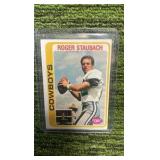 1978 Topps, NFL Roger Staubach, QB Dallas Cowboys