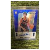 20 24–25 Panini Prizm Deca Cam Christie autograph numbered /49 rookie card RC