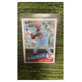 1985 Topps Kirby Puckett Rookie Card Minnesota Twins