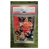 1995 Upper Deck, Michael Jordan Electric Court PSA graded 8