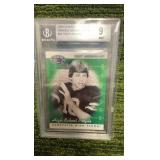 2000 Donruss Pref. Troy Aikman, Beckett graded 9 Mint-Dallas Cowboys