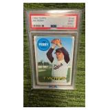 1969 Topps, Jim Perry P Minnesota Twins PSA graded 9(MC)