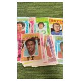 1971 Topps NFL posters insert complete set #1-32