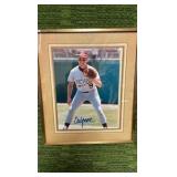 Framed autographed picture of Chuck Knoblock -Texas A&M Aggies