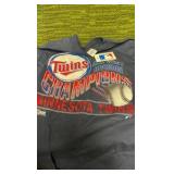 1991 AL-West division champions Minnesota Minnesota Twins T-shirt with tag XL