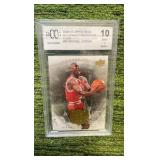 2009–10 Upper Deck MJ Legacy Collection Gold, Michael Jordan BCCG graded 10