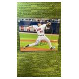 Minnesota Twins Scott Baker number 30 autographed picture 8X10