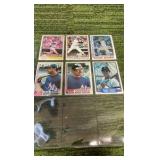 Reggie Jackson lot of 6 cards, New York Yankees