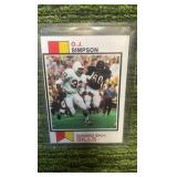 1973 Topps, O.J. Simpson, Buffalo Bills