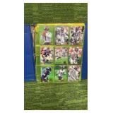 Binder of over +100 Vikings, Green Bay, Dallas, and more!