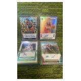 NBA autograph card Lot 4 cards total James Silas, Kyshawn George, Jazian Gortman, and Markelle Fultz
