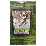 1985 Topps record breaker Walter Payton, Chicago Bears