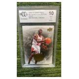 2009–10 Upper Deck, MJ Legacy Collection Gold Michael Jordan BCCG graded 10