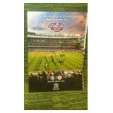 Minnesota Twins, Trevor Ploof autographed opening day official publication 2010
