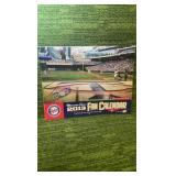Minnesota Twins Terry Steinbach autographed 2013 fan calendar