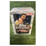 2024–25 Topps Chrome blaster box 4 cards per pack 8 packs per box