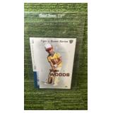 2002 Upper Deck, Tigers Quest series, Tiger Woods, tiny champ , jumbo card