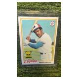 1978 Topps, Andre Dawson Montréal Expos