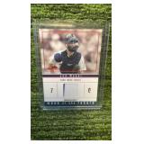 2005 Fleer Joe Mauer Wave of the Future game orange jersey number/610