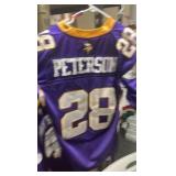 Minnesota Vikings, Adrian Peterson official On field NFL jersey