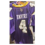 Minnesota Vikings, Brett Favre official On Field NFL Reebok Jersey