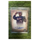 2015 Bowman Inception Miguel Sano Auto RC Minnesota Twins