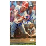 Pete Rose Autographed picture 8X10 with PSA authentication