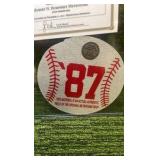 Hubert H Humphrey Metrodome- Piece of original ROOF with authenticity