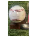 Minnesota Twins Jack Morris autograph baseball, with a card, 1991 World Series Champions!